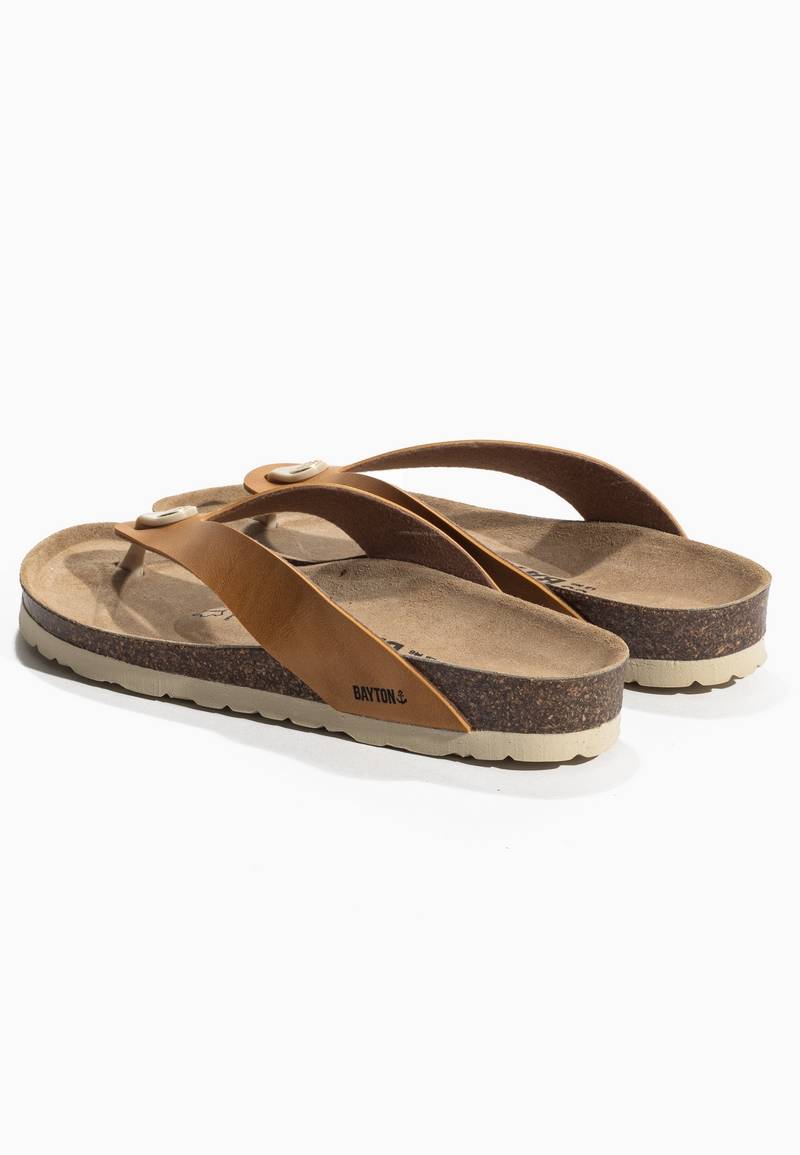 Chagall Camel Toe-Thong Sandals