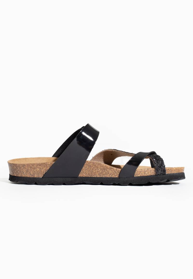Diane Black Open Toe Sandals