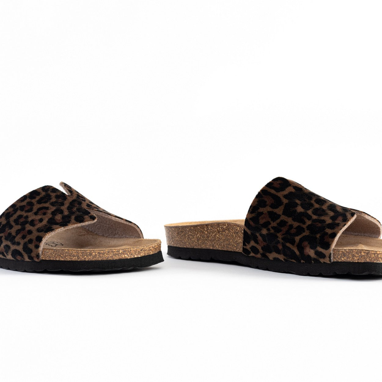 Djilian Leopard 1 Strap Sandals