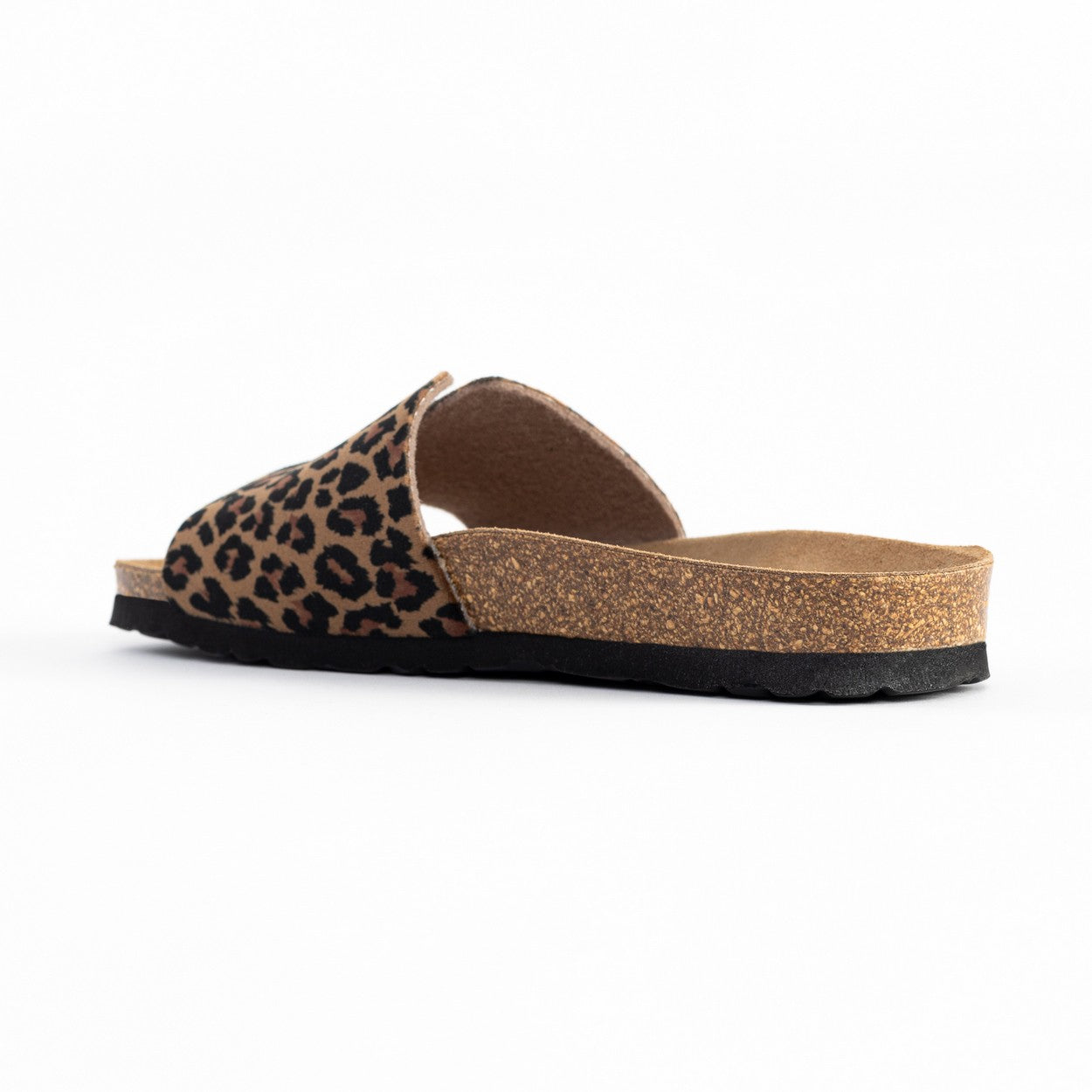 Djilian Leopard 1 Strap Sandals