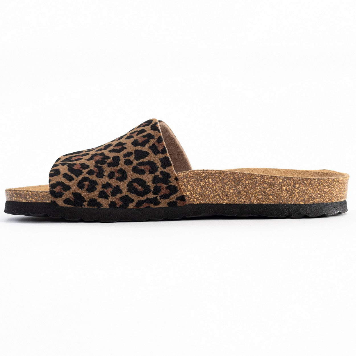 Djilian Leopard 1 Strap Sandals