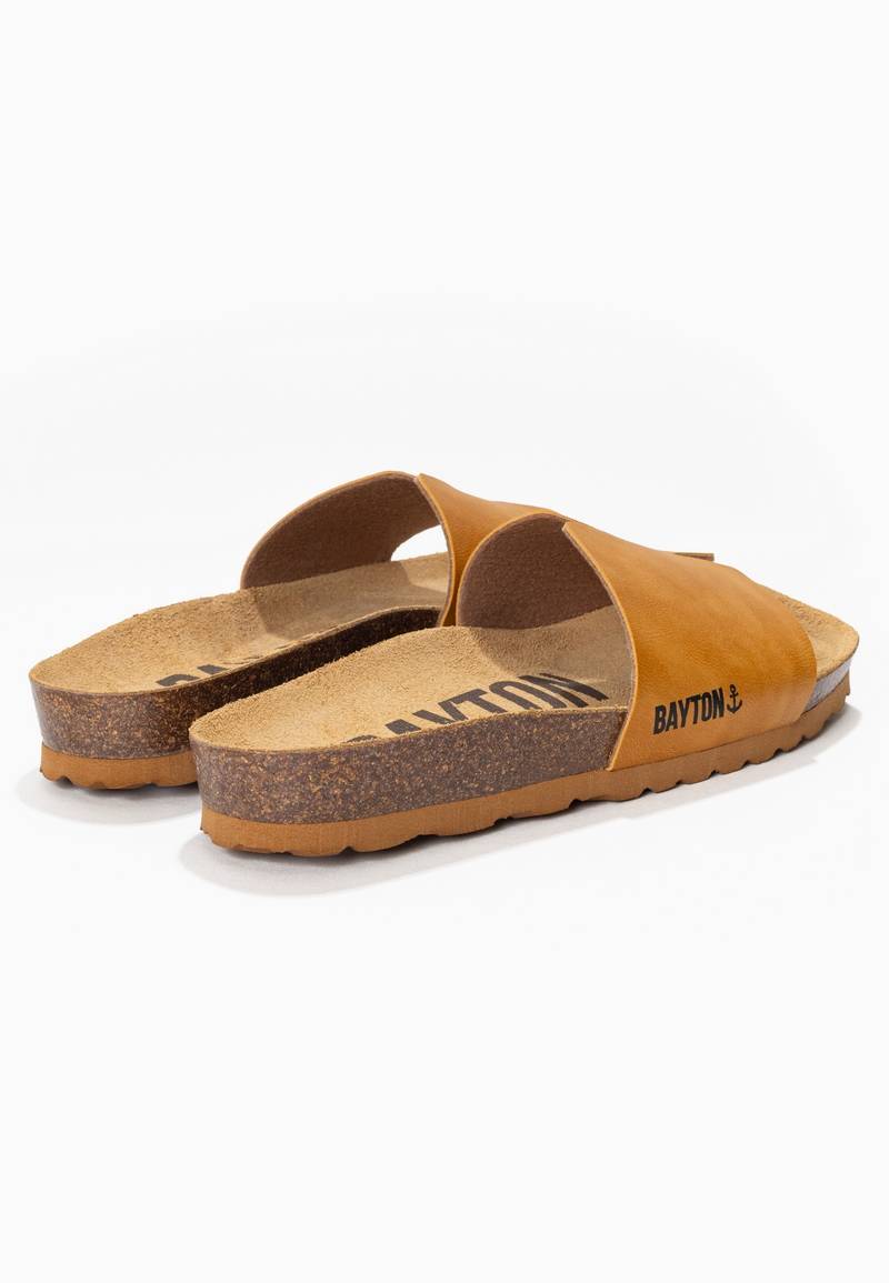 Djilian Camel 1 Strap Sandals