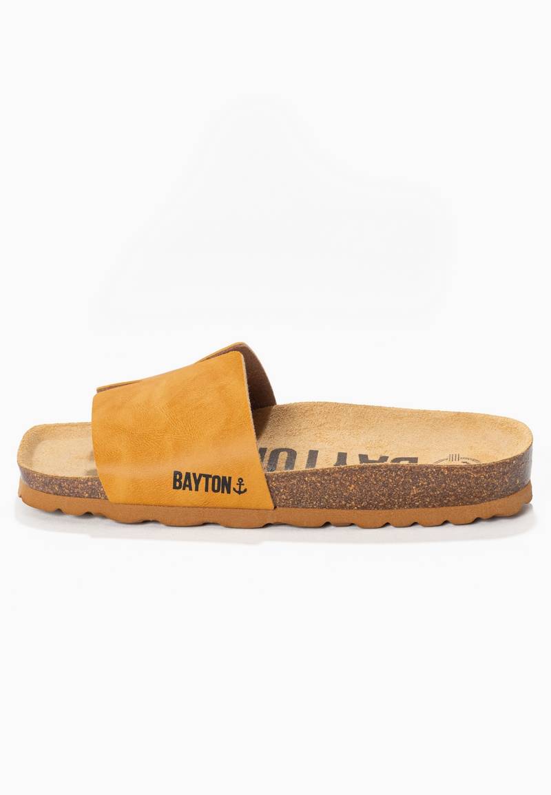 Djilian Camel 1 Strap Sandals