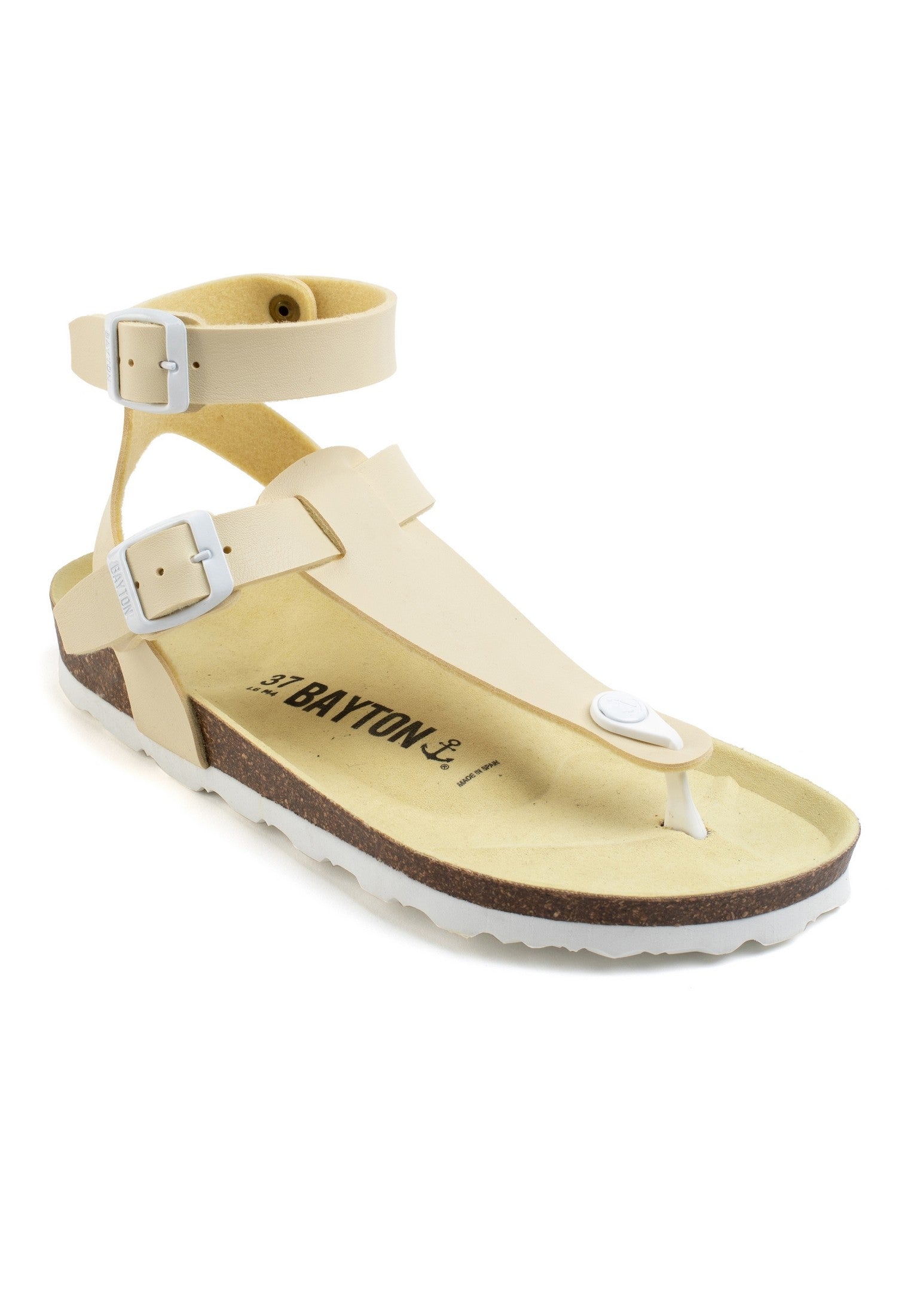 Kwinana Citron Toe-Thong Sandals