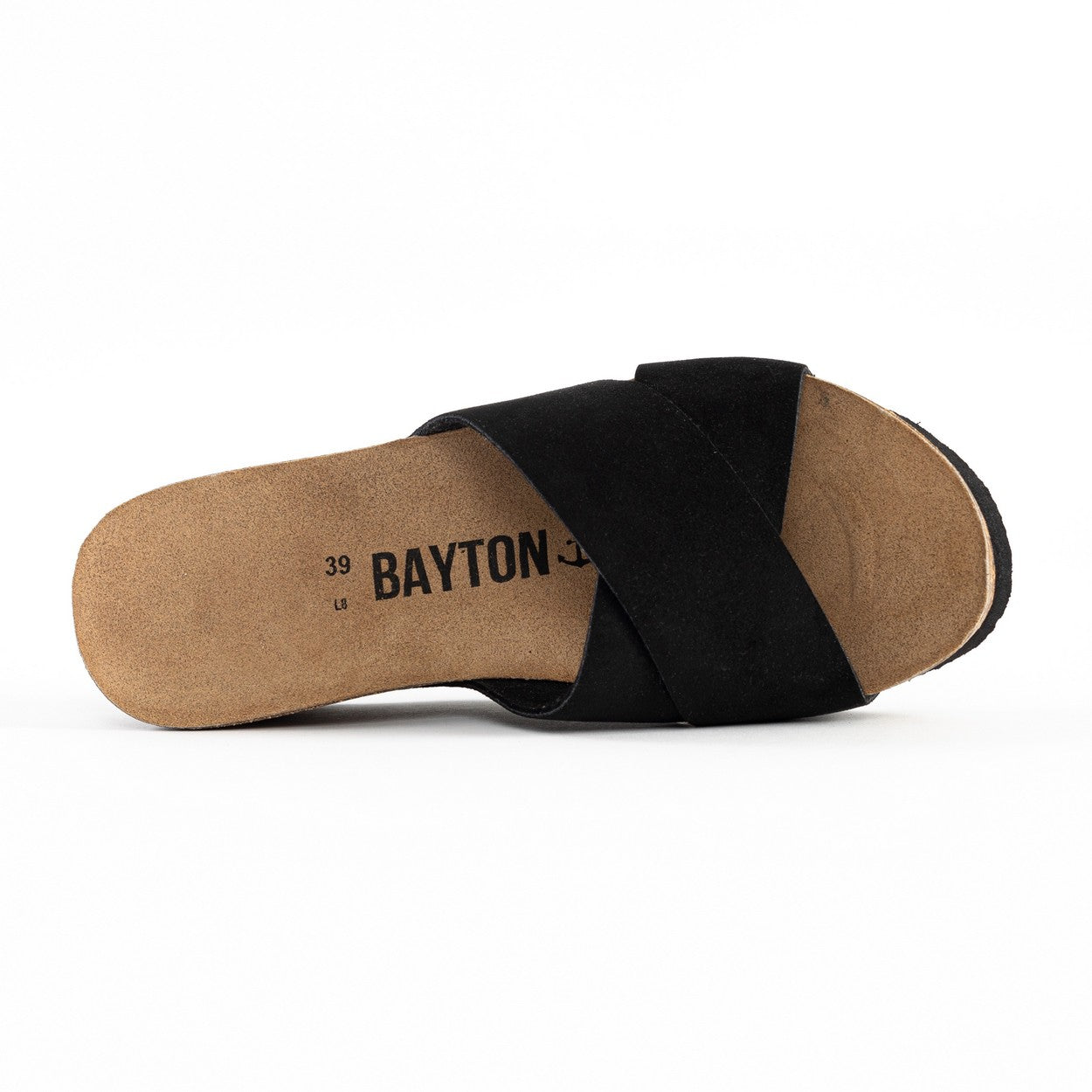 Sandalias Liverpool Cuña Y Semicuña Negro