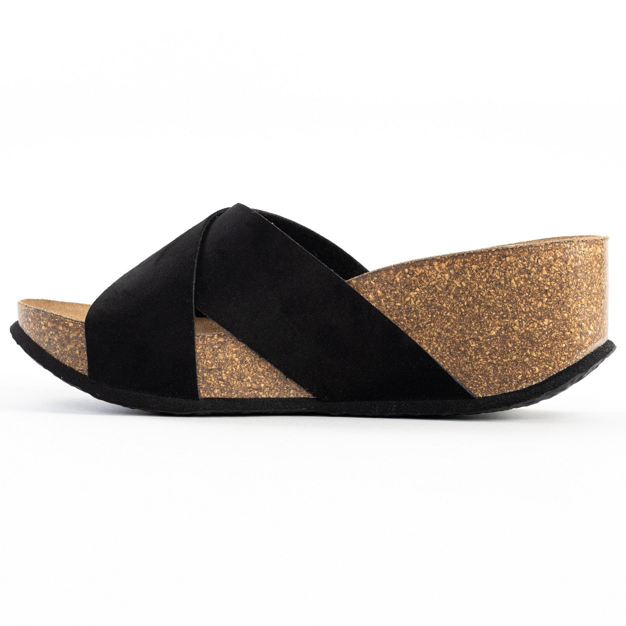 Sandalias Liverpool Cuña Y Semicuña Negro