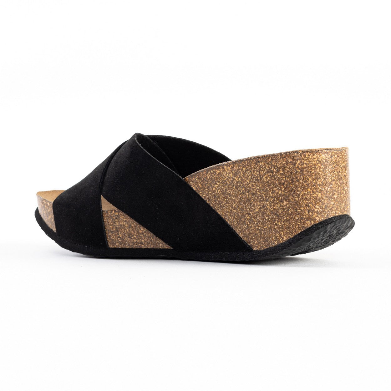Sandalias Liverpool Cuña Y Semicuña Negro