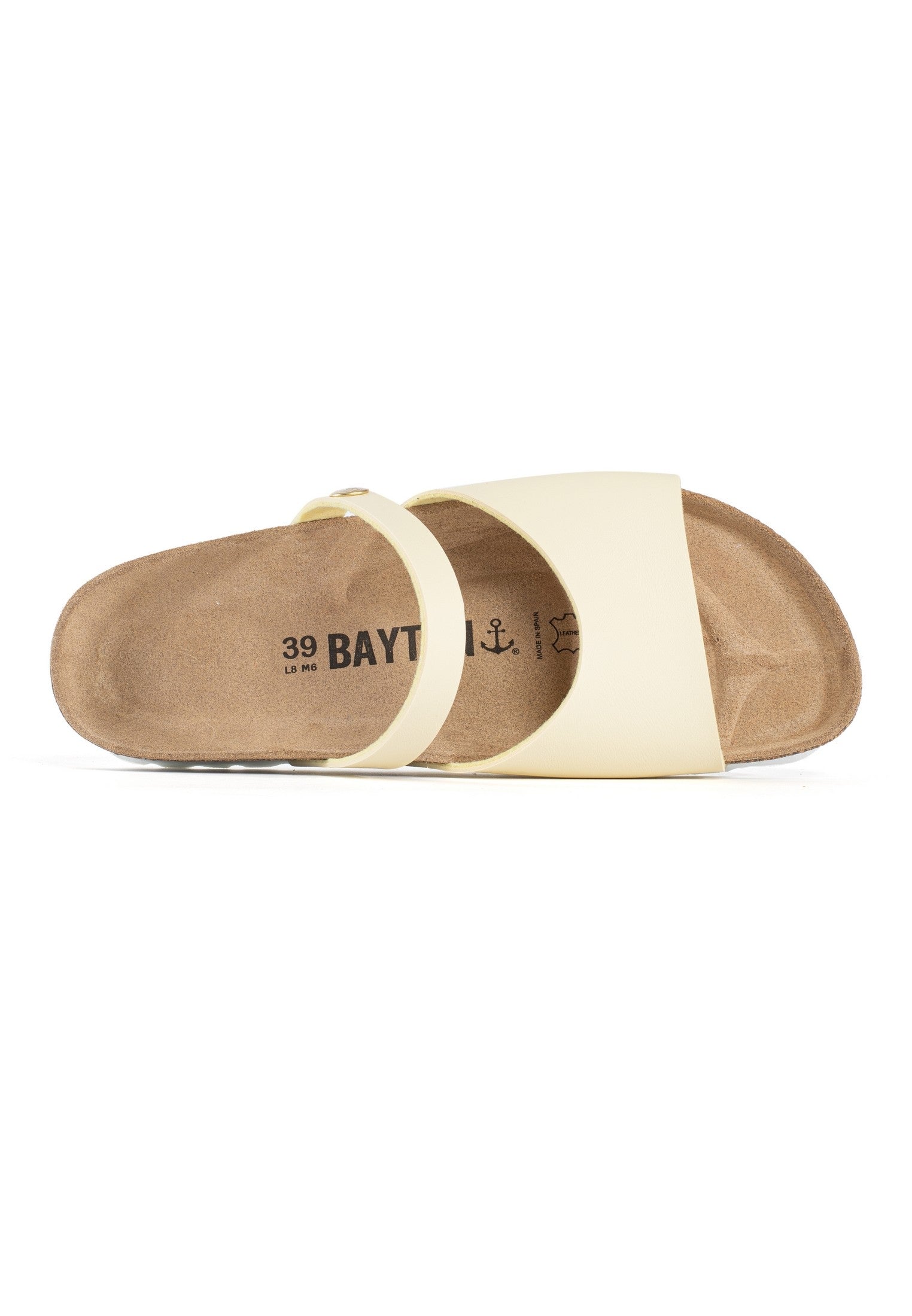 Sandales-2-Brides-Marina-Jaune-Bayton-femme