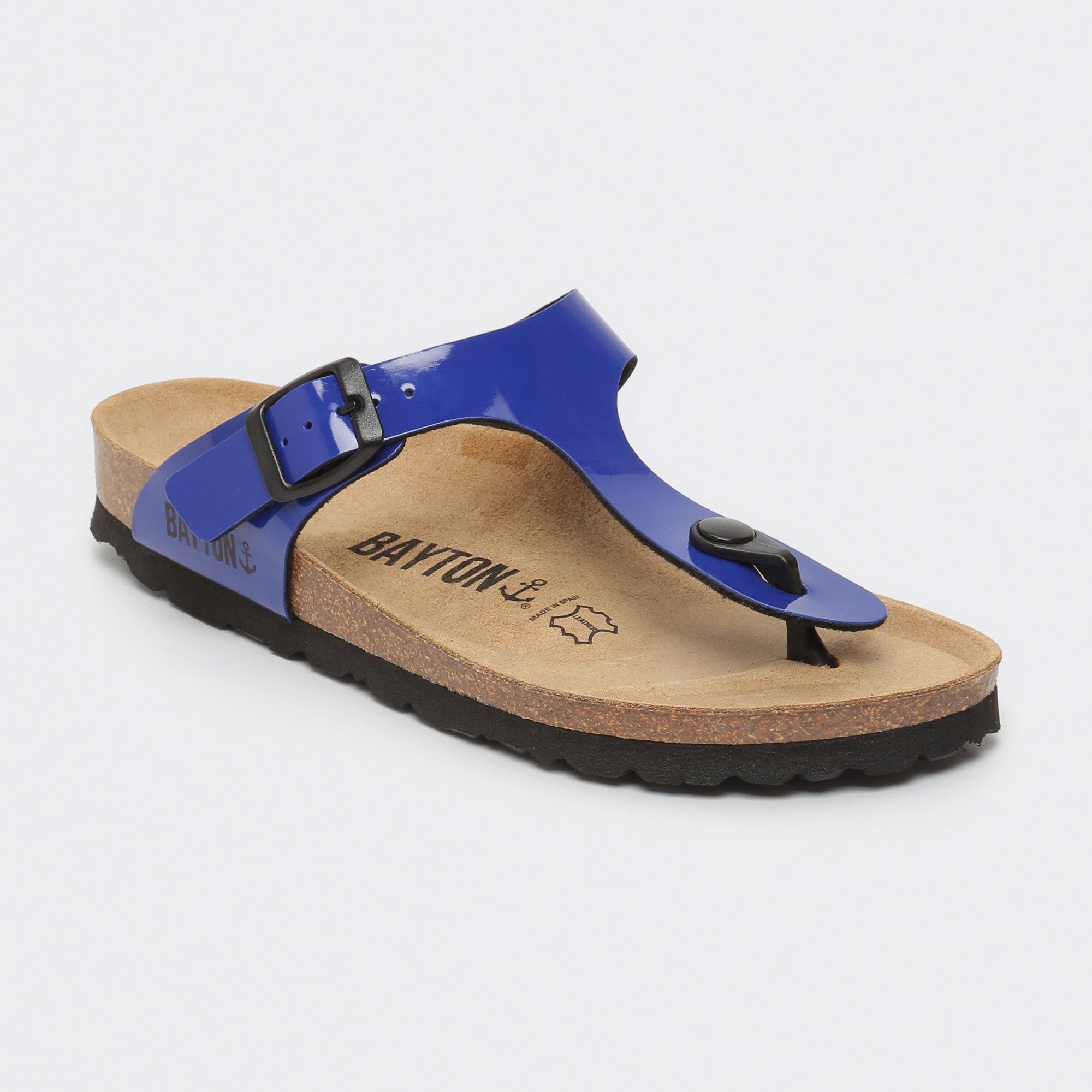 Mercury Blue Open Toe Sandals