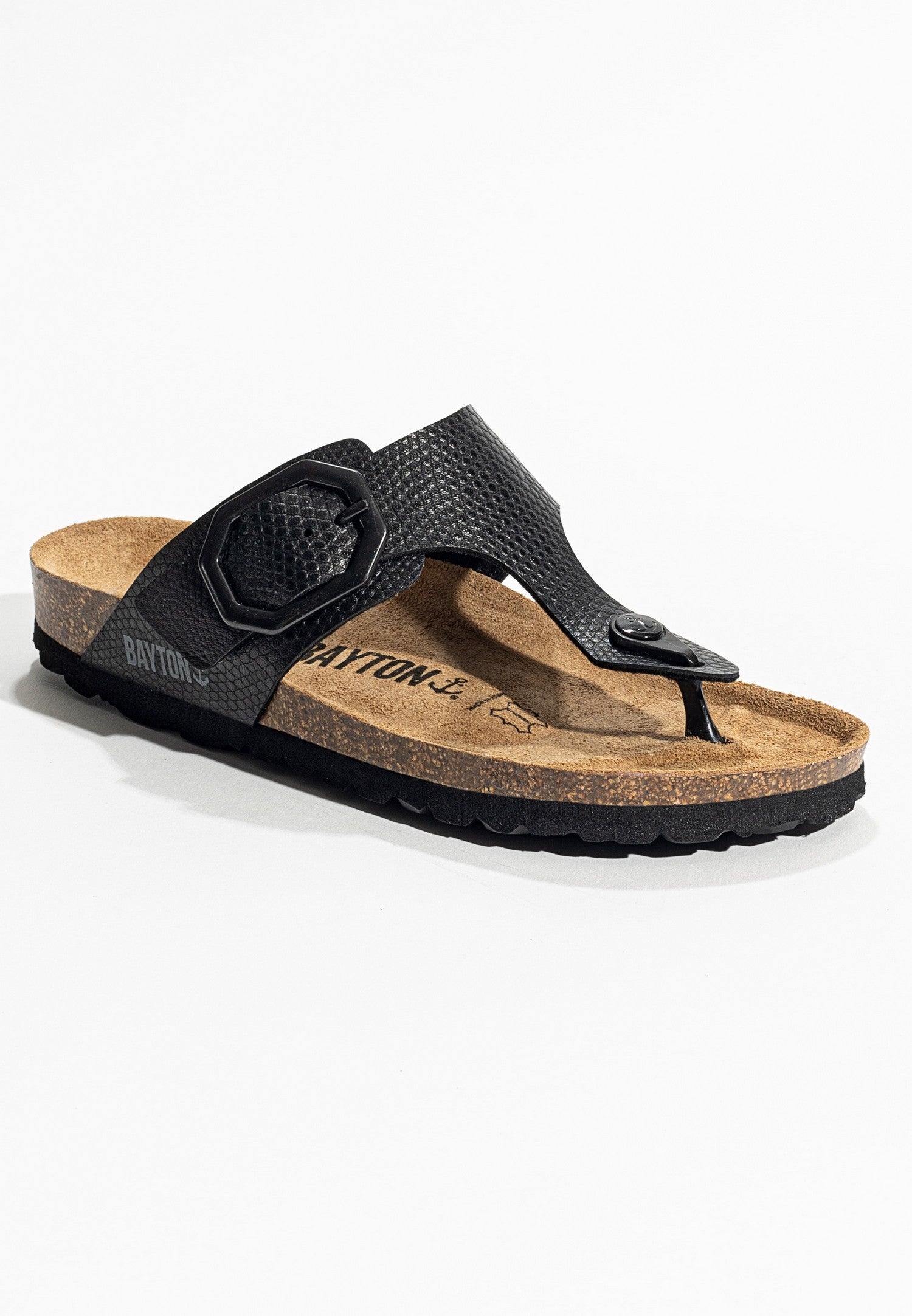 Mercure Black Open Toe Sandals