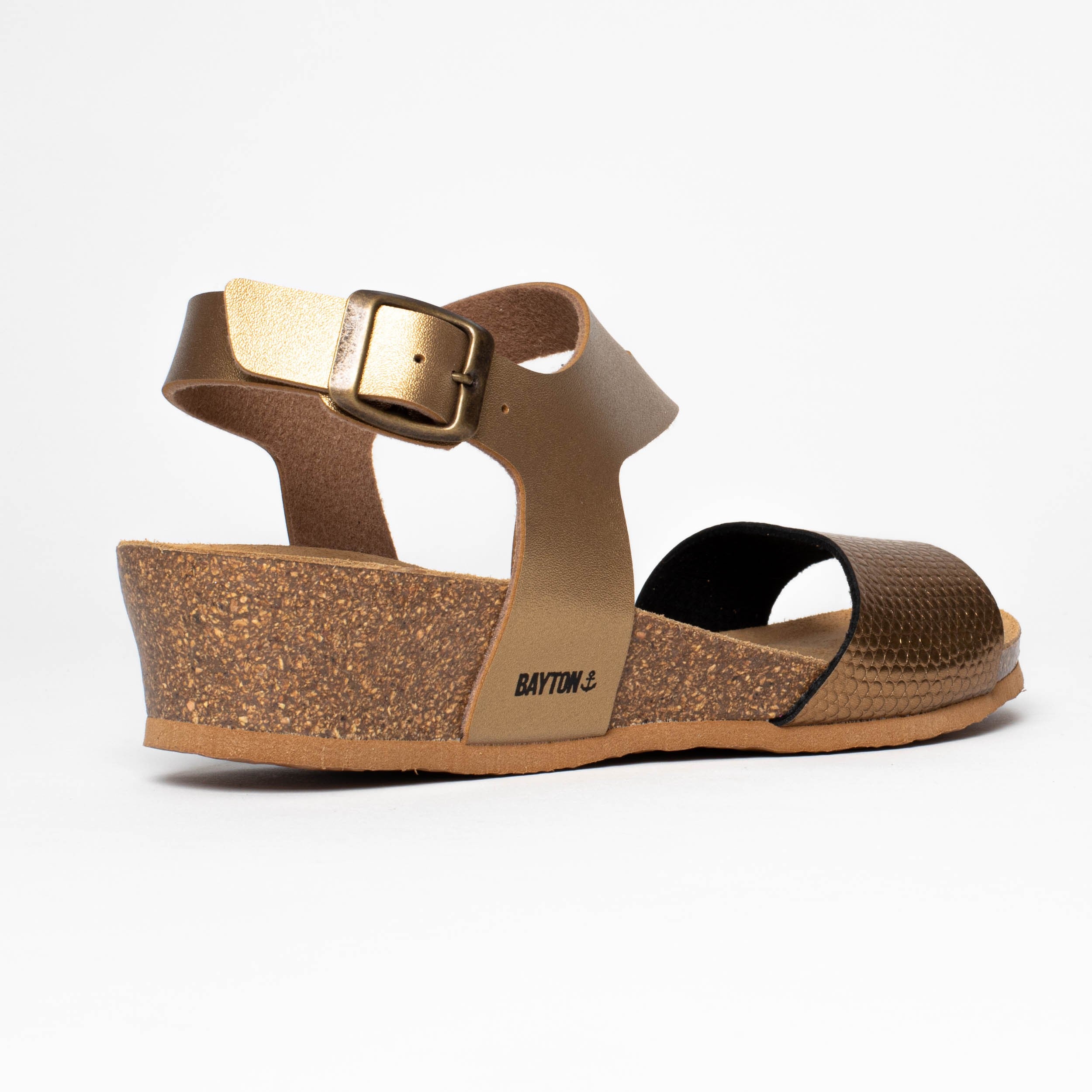 Reus Sandalias Cuña Y Semicuña Bronce