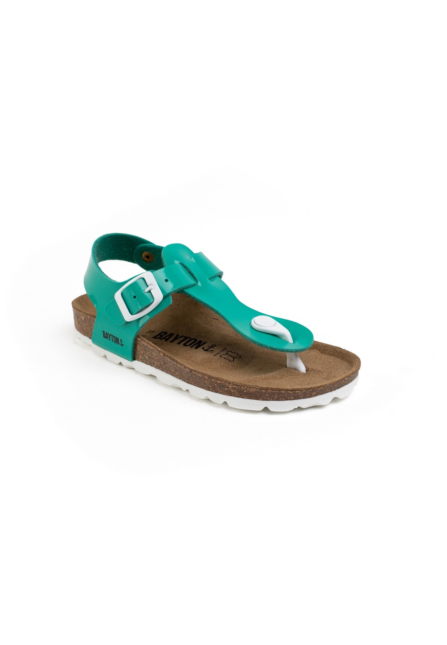 Sandalias Punta Abierta Rhea Verde