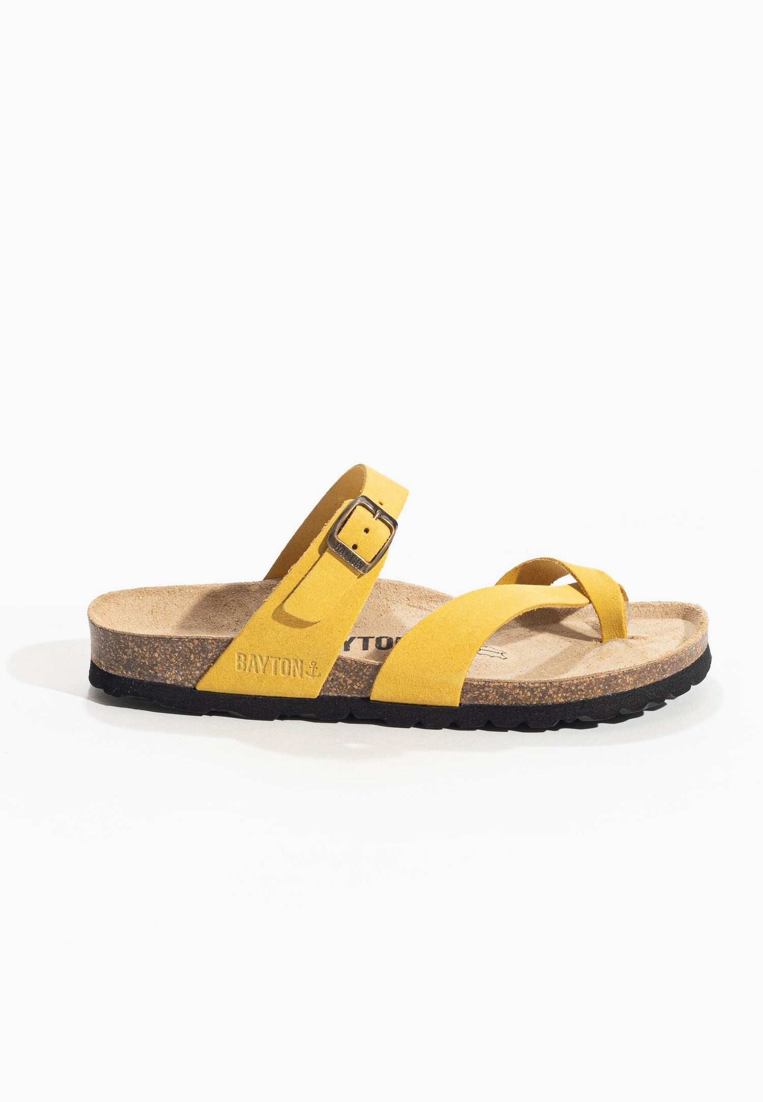Yellow Triade Toe-Strap Sandals