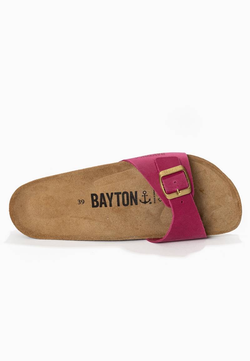 Sandales 1 Bride Zephyr Fuschia 100% Cuir