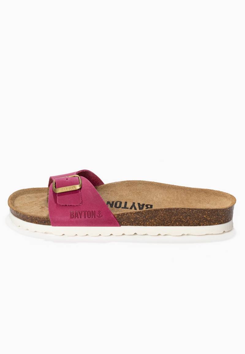 Sandales 1 Bride Zephyr Fuschia 100% Cuir